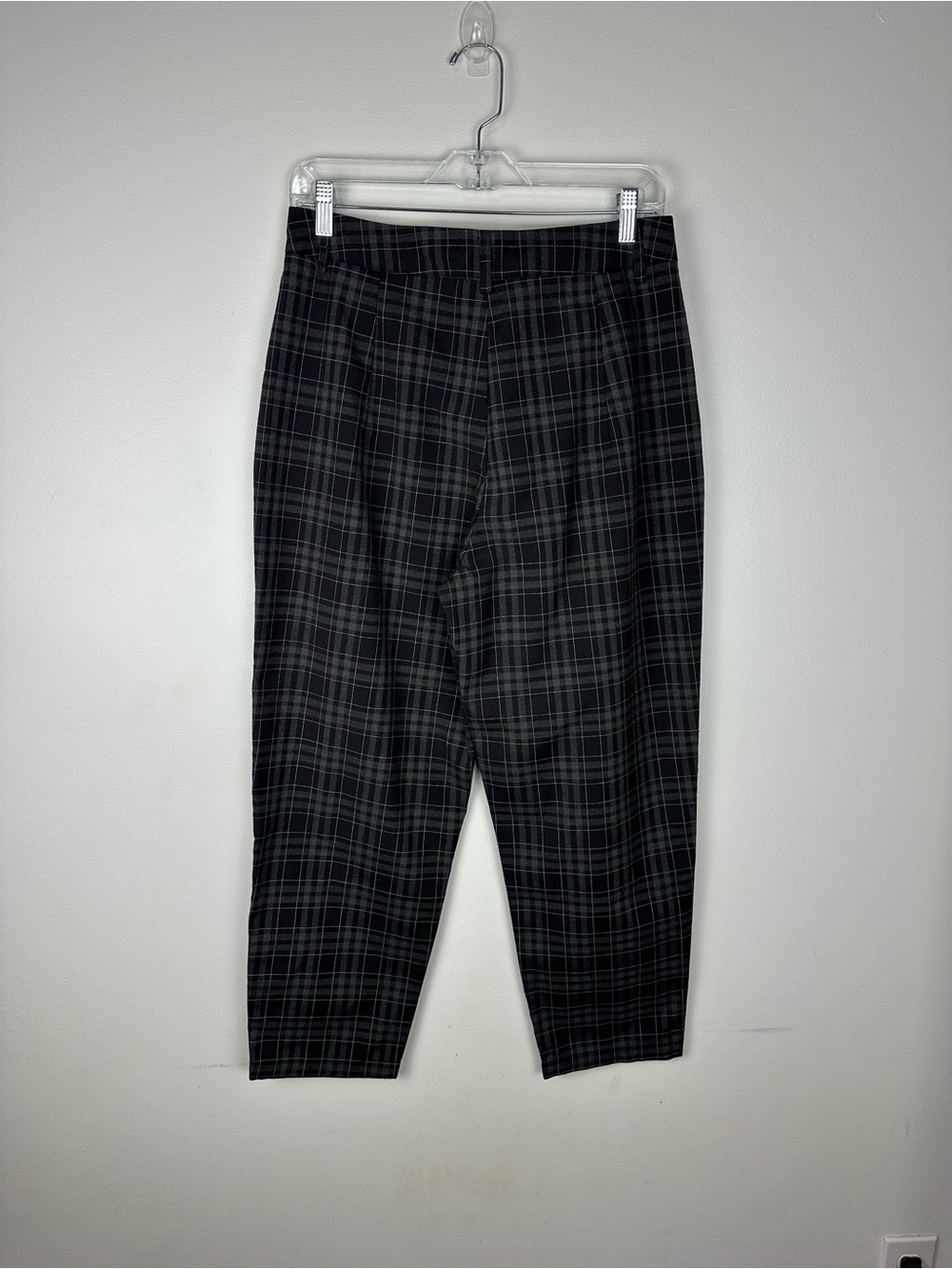 Disturbia Checkmate Wide Leg Culotte Trousers Black Goth Women’s Sz 8 - Picture 5 of 7